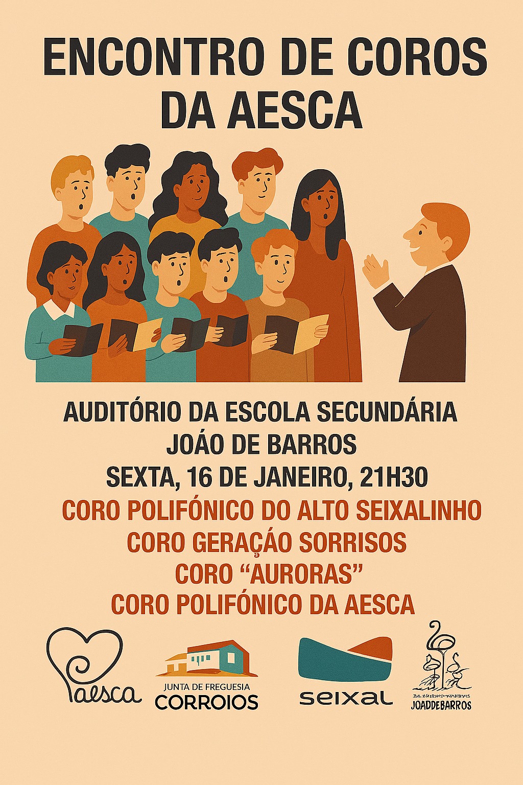 encontro de coros da&nbsp;aesca